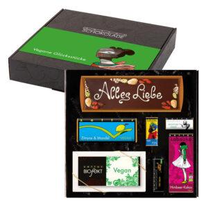 Vegane Glücksstücke Motto-Box Geschenksets