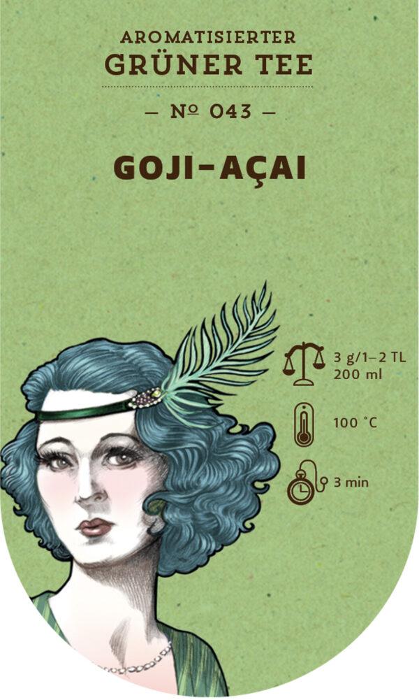 Goji-Açai №043 Grüner Tee