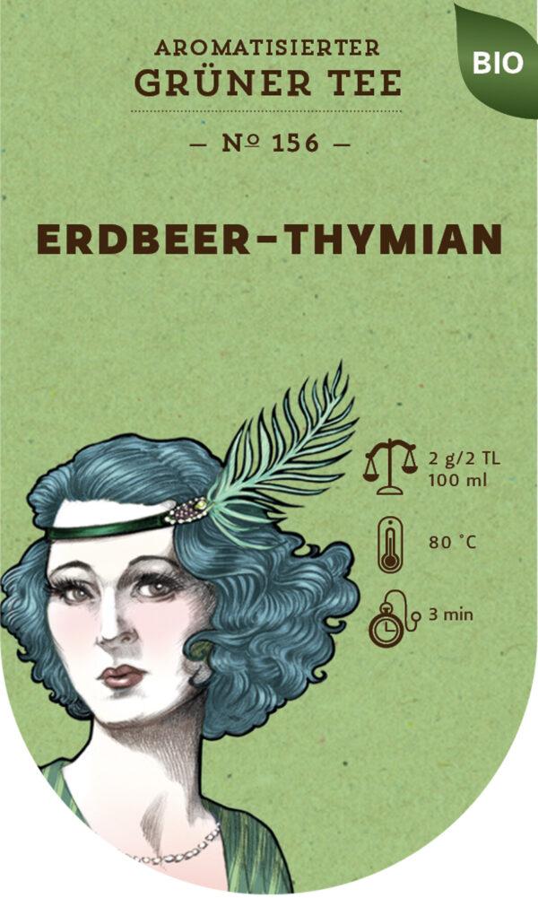 Erdbeer-Thymian BIO №156 Grüner Tee