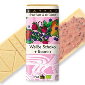 Weiße Schoko + Beeren drunter & drüber