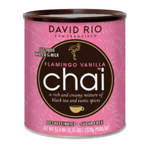 David Rio – Flamingo Vanilla decaf Chai – Dose (1520 g) Chai Tee