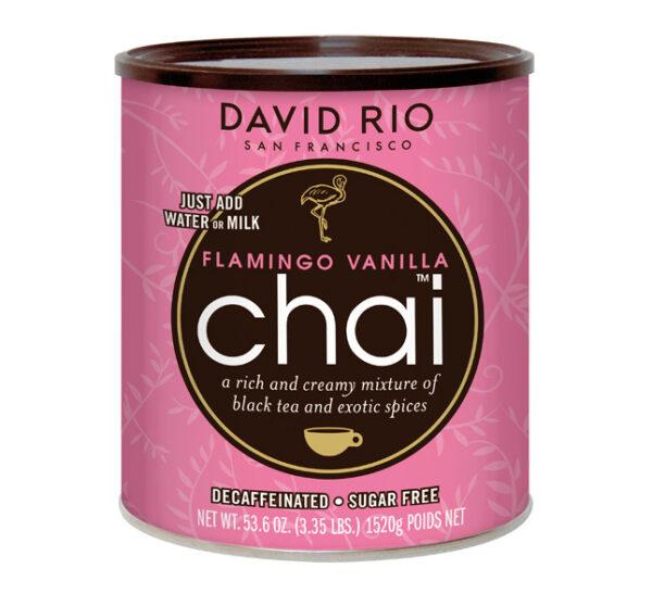 David Rio – Flamingo Vanilla decaf Chai – Dose (1520 g) Chai Tee