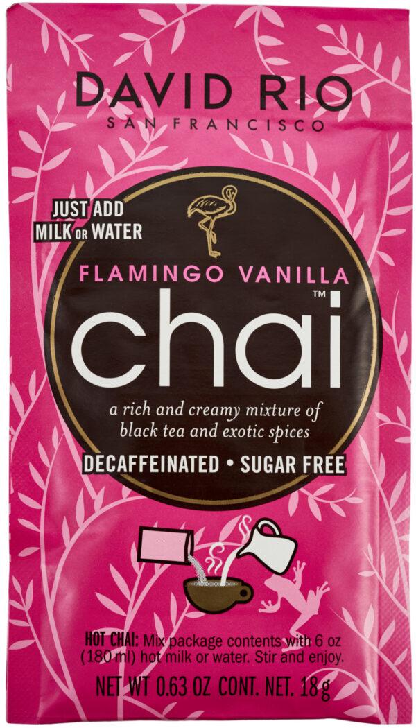 David Rio – Flamingo Vanilla decaf Chai – Tüte (18 g) Chai Tee