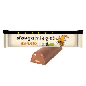 Haselnuss Nougatriegel