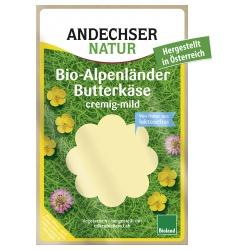 Butterkäse, geschnitten, laktosefrei Schnittkäse alpenländer