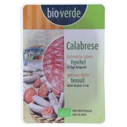 Salami Calabrese, luftgetrocknet, geschnitten Salami calabrese