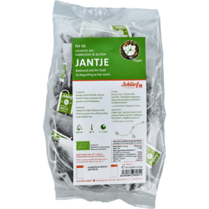 Schlürf – Tüüten – №06 BIO Grüntee "Jantje" (25er) Grüner Tee