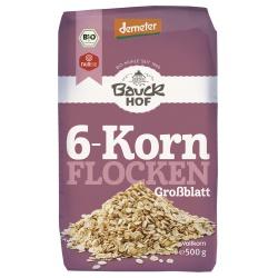 Sechs-Korn-Flocken Getreideprodukte 6-korn-flocken