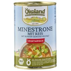 Minestrone mit Reis Suppen feinkost