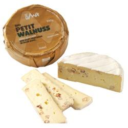 Le Petit Brie mit Walnüssen Weichkäse brie