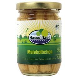 Maiskölbchen im Glas Gemüsekonserven gemüse-konserve