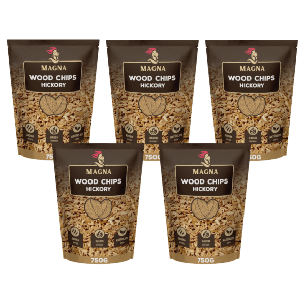 Wood Chips Set Hickory 3,75 KG Holzpeletts