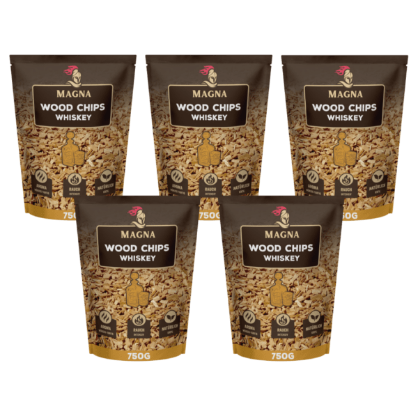 Wood Chips Set Whiskey 3,75 KG Holzpeletts