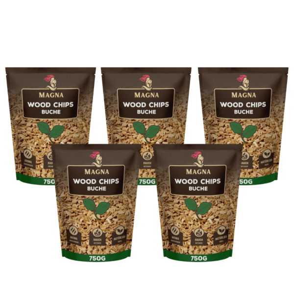 Wood Chips Set Buche 3,75 KG Holzpeletts