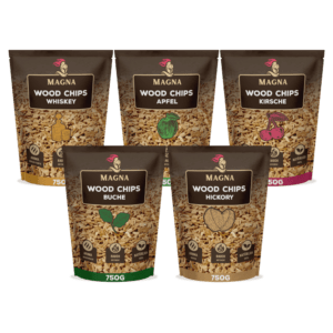 Wood Chips Set – alle Geschmäcker 3,75 KG Holzpeletts