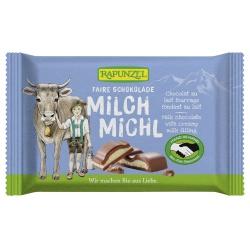 Cristallino-Vollmilchschokolade mit Milchfüllung Schokotafeln cristallino-vollmilchschokolade