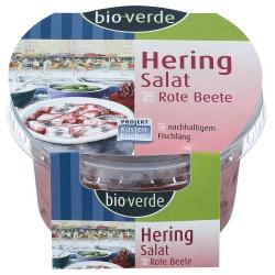 Heringssalat in Rote-Bete-Sauce Fischsalate bete