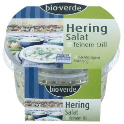 Heringssalat in Joghurt-Dill-Sauce Fischsalate bio-fisch