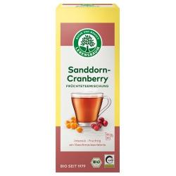 Sanddorn-Cranberry-Tee im Beutel Früchtetee im Beutel beutel