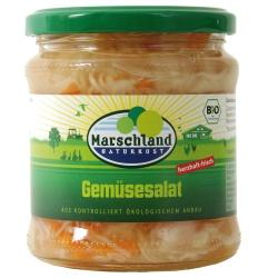 Gemüsesalat im Glas Gemüsekonserven bio-gemüse