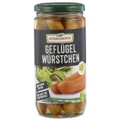 Geflügelwürstchen (6 Stück) Wurstkonserven geflügel