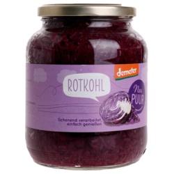 Rotkohl im Glas Gemüsekonserven blaukraut