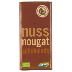 Vollmilchschokolade mit Nougatcreme Schokotafeln nougat