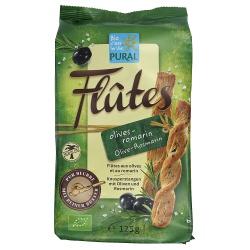 Flûtes mit Olive & Rosmarin Cracker & Grissini cracker