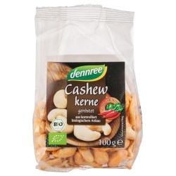 Cashewkerne mit Chili, geröstet Nüsse cashew