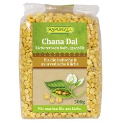 Chana-Dal (Kichererbsen, halb, geschält) Hülsenfrüchte chana-dal