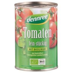 Tomaten mit Basilikum, fein-stückig Tomatenprodukte & Ketchup basilikum