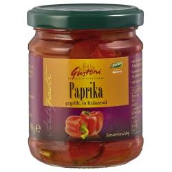 Gegrillte Paprika in Kräuteröl Antipasti antipasti