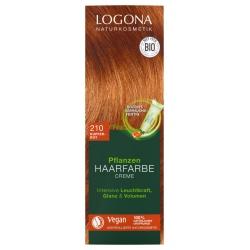 Pflanzen-Haarfarbe-Creme kupferrot Haarfarbe farben