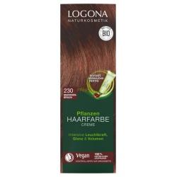 Pflanzen-Haarfarbe-Creme maronenbraun Haarfarbe farben