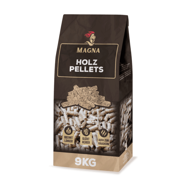 Holz Pellets 9 KG Kokos Kohle