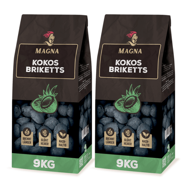 Kokosbriketts 18 KG Kokos Kohle