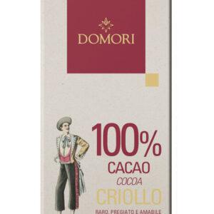 Dunkle Schokolade »Fondente Criollo« 100 %. . Domori Süße Köstlichkeiten