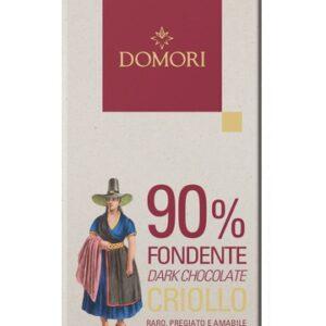 Dunkle Schokolade »Fondente Criollo« 90 %. . Domori Süße Köstlichkeiten