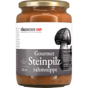 Feinschmecker-Shop »Gourmet Steinpilzrahmsuppe«. Fonds und Suppen