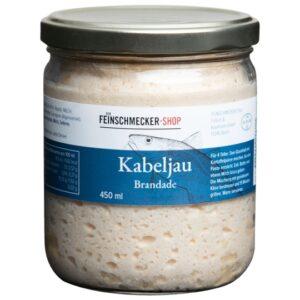 Feinschmecker-Shop »Kabeljau-Brandade«. Delikatessen