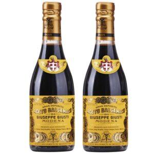 G. Giusti Balsamico-Essig aus Modena g.g.A. »Quarto Centenario«. 2er Sparset. . Giuseppe Giusti Sale