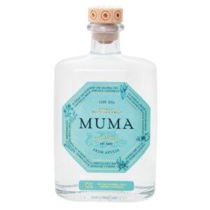 Muma Gin aus Apulien. Spirituosen