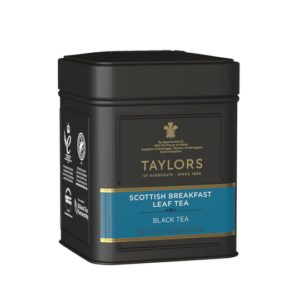 Taylors of Harrogate. Scottish Breakfast Leaf Tea. Black Tea. Kaffee