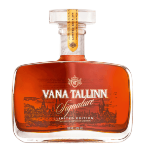 Vana Tallinn Rumlikör Signature-Edition. Spirituosen