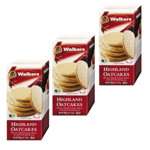 Walkers Highland Oatcakes, 3er-Set. Gebäck & Kuchen