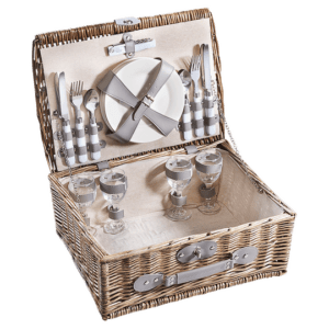 Weiden-Picknickkoffer. Sport & Outdoor