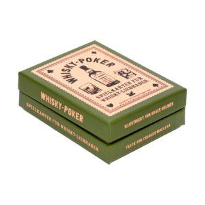 Whisky-Poker. Spielkarten für Whisky-Liebhaber. Geschenkideen & Tipps