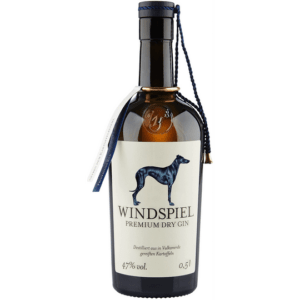 Windspiel »Premium Dry Gin«. . Windspiel Manufaktur Spirituosen