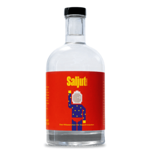 Wodka Saljut. Spirituosen